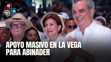 En La Vega Manifiestan Apoyo A La Reelección Del Presidente Abinader