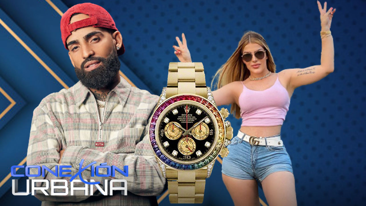 Arcangel Hace Quedar En La Fea A Alexandra MVP Con El Reloj