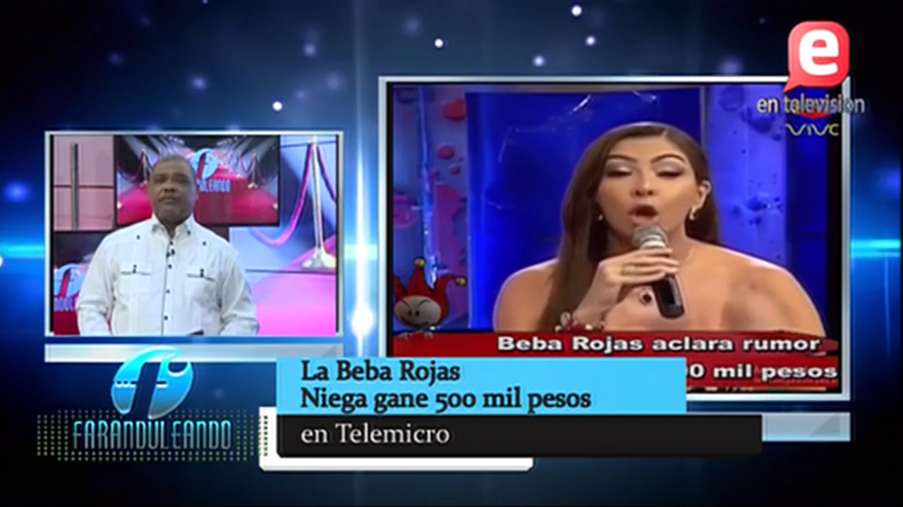 Faranduleando: ¿La Beba Rojas Gana Medio Millón De Pesos?