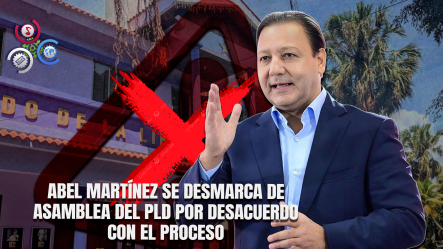 Abel Martínez Cuestiona Proceso Interno Del PLD Y Advierte Posibles Violaciones Legales