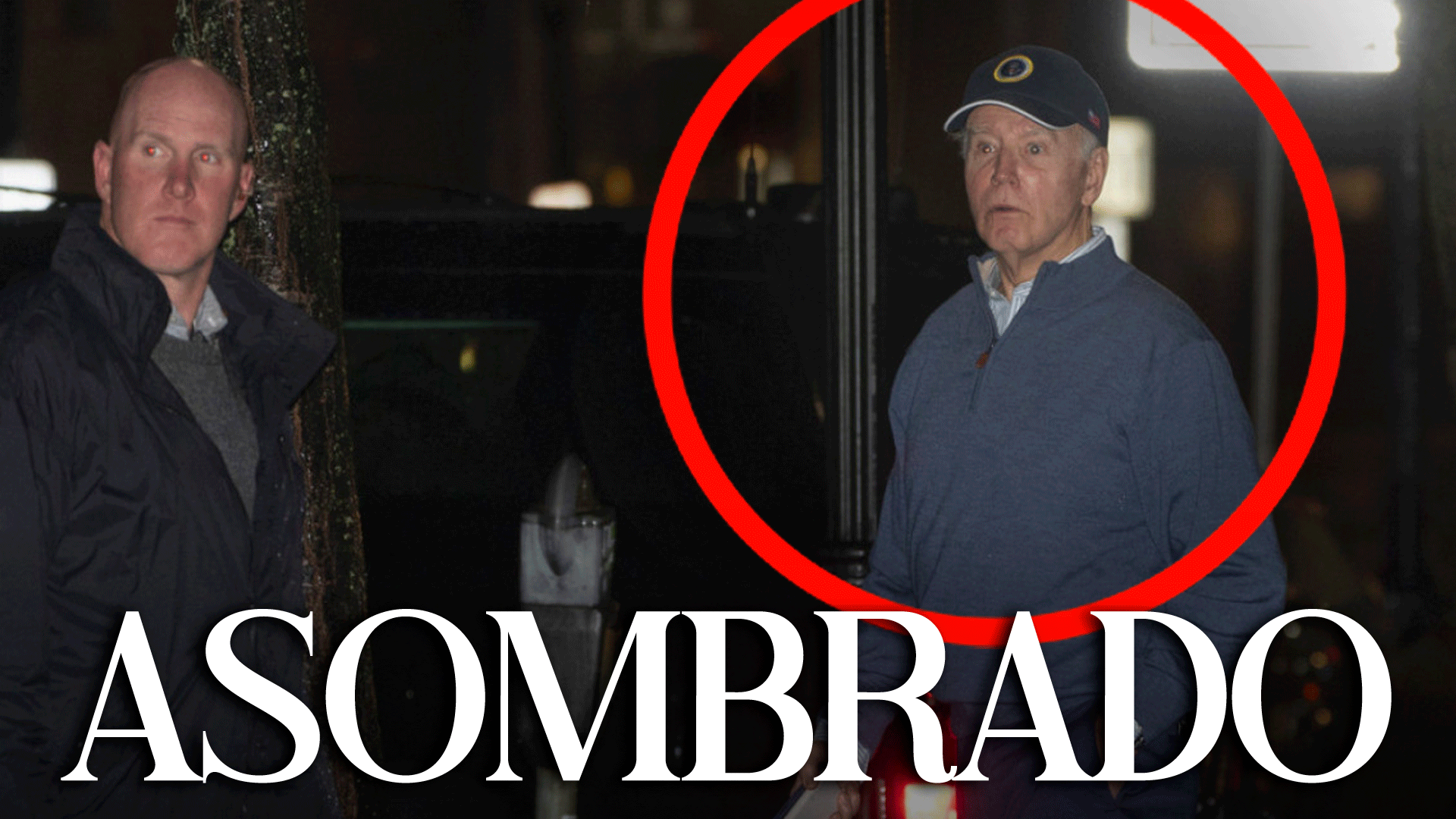 El Asombro De Joe Biden Cuando Un Auto Chocó Contra Una Camioneta Que Lo Escoltaba