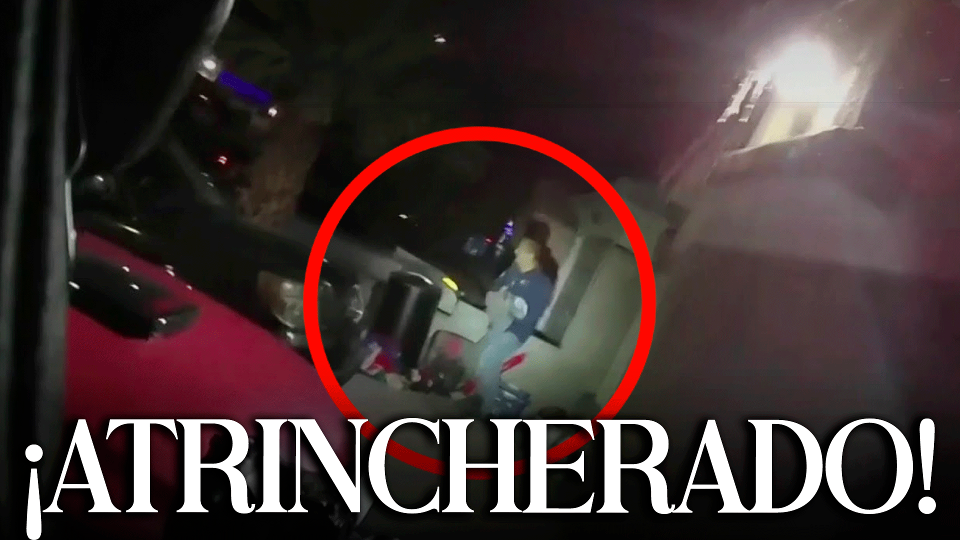 Imágenes De Arresto Al Sospechoso Por El Robo De Una Grúa Que Se Atrincheró En Las Vegas