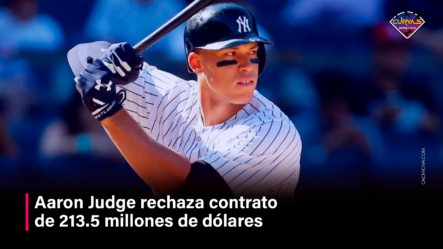 Aaron Judge Rechaza Contrato De 213.5 Millones De Dólares – Curvas Deportivas By Cachicha