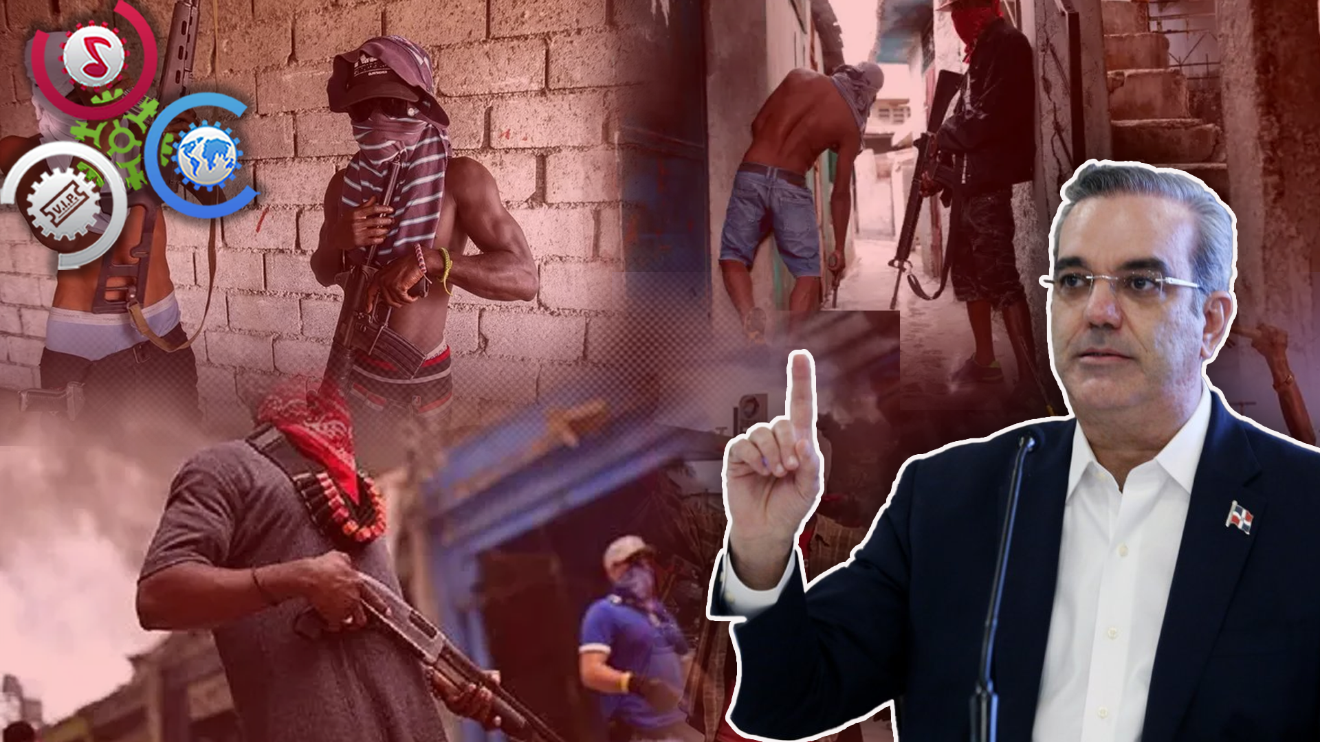 Abinader ADVIERTE Serán RADICALES Con Bandas CRIMINALES