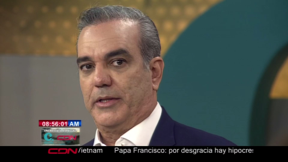 Presidente Abinader Habla Sobre El Primer Año Y Defiende Su Gestión De Manera Más Abierta