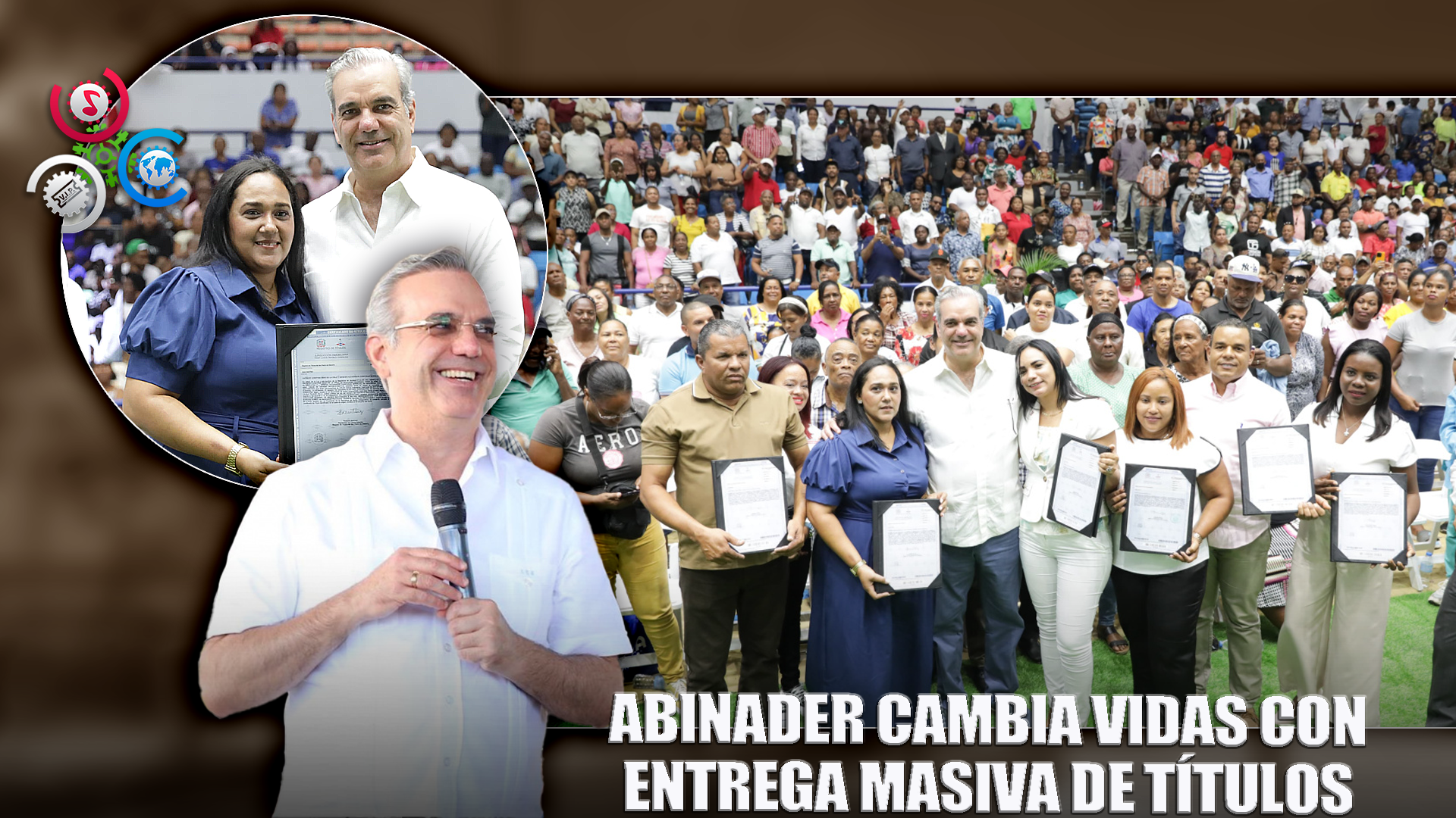 Abinader Entrega 1,600 Títulos En La Romana