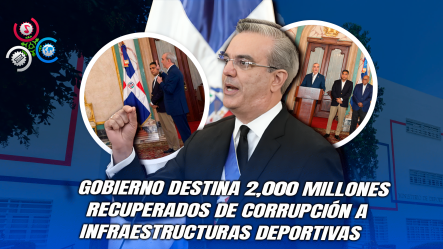 Abinader Juramenta Comisión De Veeduría Para Supervisar Obras Deportivas Con Fondos Recuperados De La Corrupción