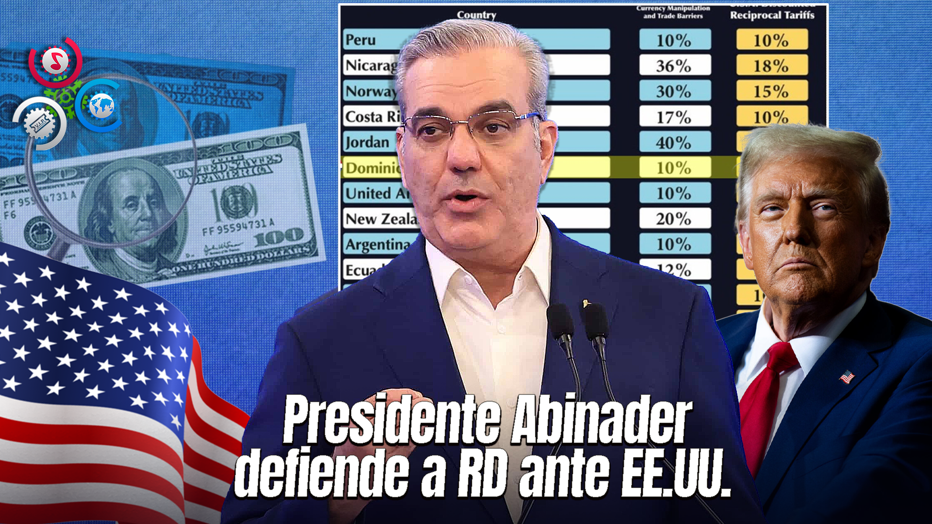 Abinader Pide Eliminar Aranceles A Productos Dominicanos En EE. UU.