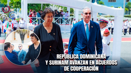 Presidente Abinader Recibe A Presidenta De Surinam Para Fortalecer Cooperación Bilateral Y Firmar Acuerdos