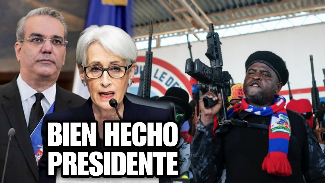 Abinader Reitera Ante EEUU La Intervención De Haití Para Recuperar El Orden