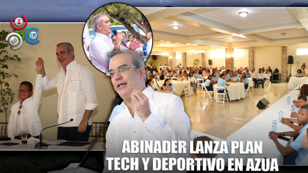 Abinader Sostuvo Almuerzo Con Más De 300 Jóvenes En La Provincia De Azua