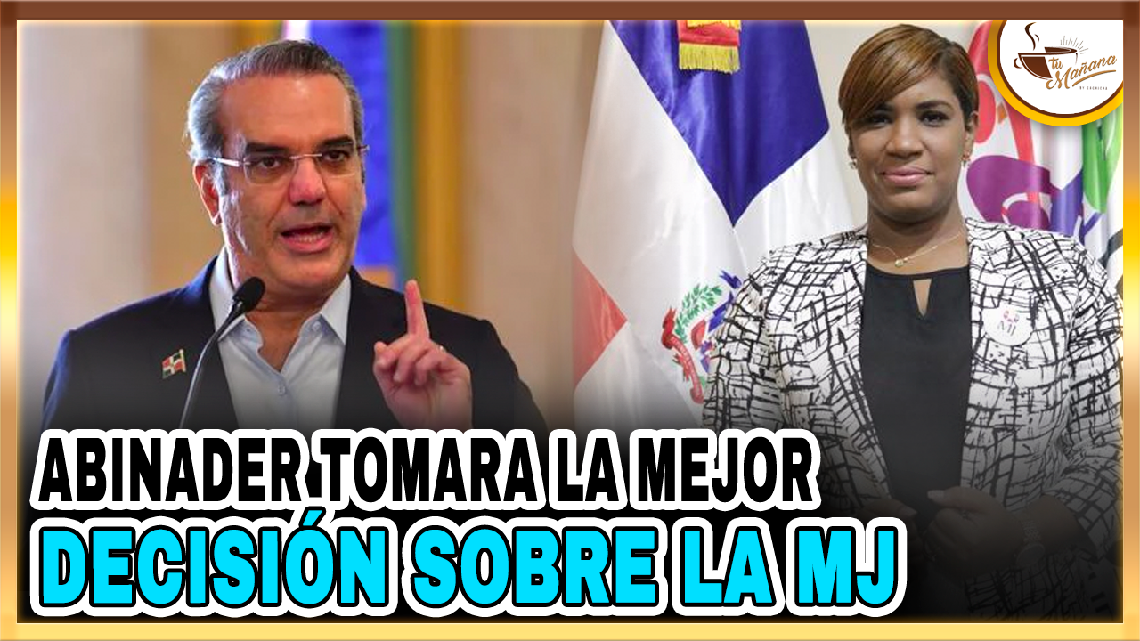 Delvis Santos: “Abinader Tomará La Mejor Decisión Sobre La MJ” | Tu Mañana By Cachicha