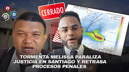 Abogados Denuncian Perjuicio A Imputados Por Suspensión De Audiencias Judiciales Por Tormenta Tropical Melissa