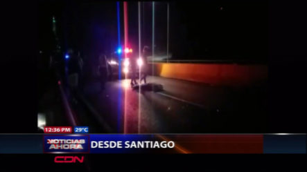Muere Un Hombre En Accidente En La Autopista Duarte Santiago