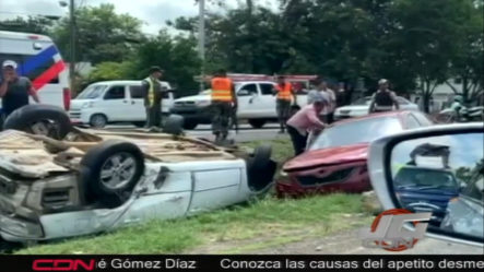 Accidente En Autopista Duarte Tramo La Vega