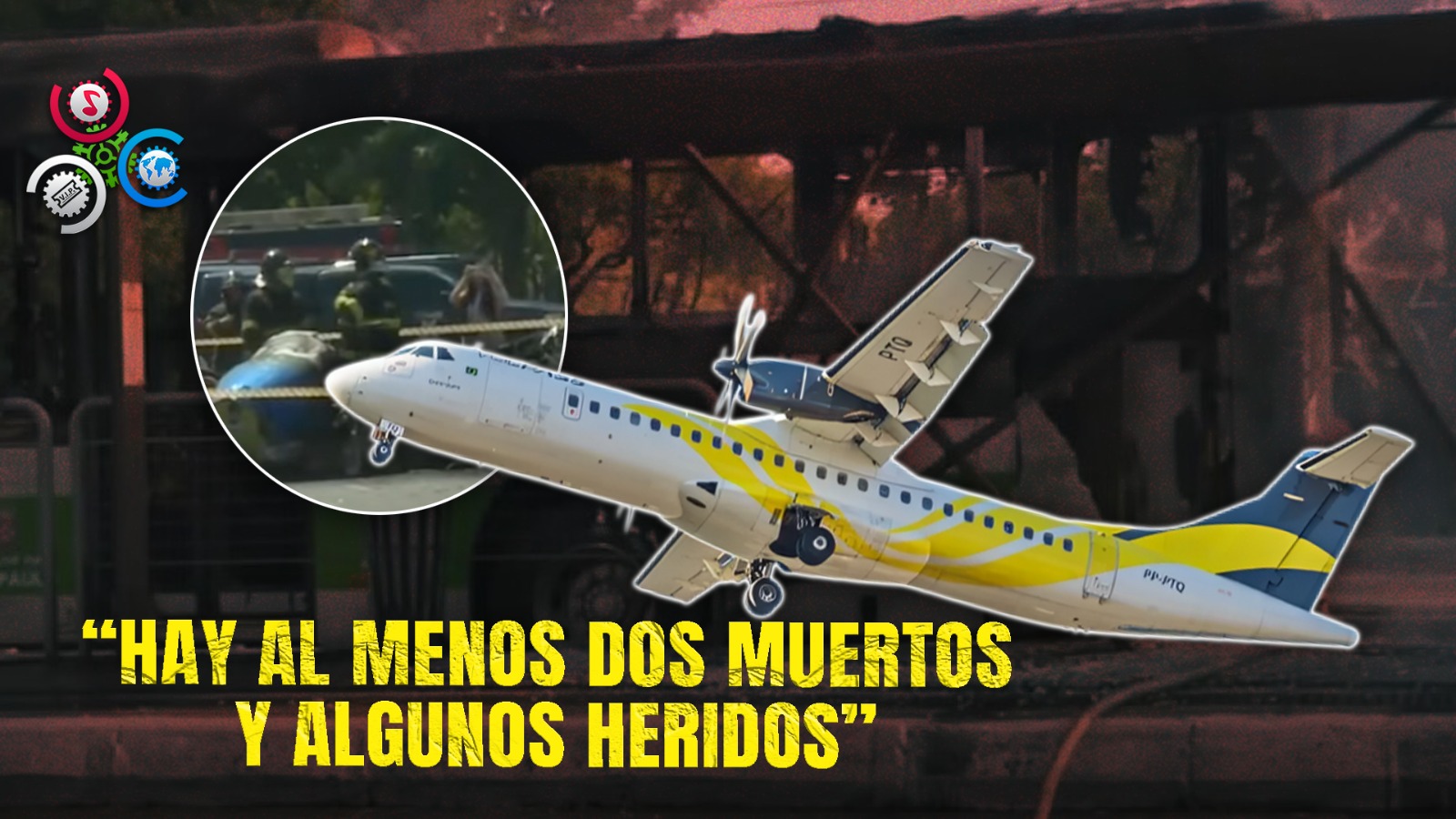 Accidente Aéreo En Brasil: Avioneta Se Estrella En Avenida Transitada