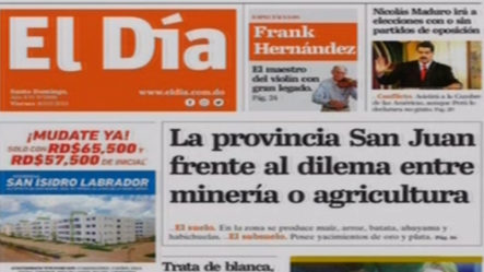 Actualízate Con Los Principales Periódicos Del País, FEBRERO 16 Del 2018