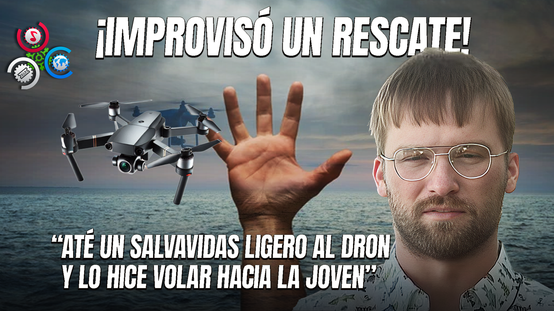 Adolescente A Punto De Ahogarse Es Rescatada Con Dron Por Pescador En Playa De Florida