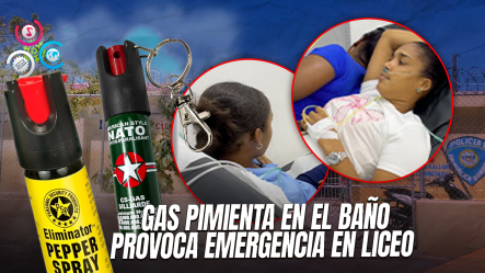 Cuatro Estudiantes Arrestados Por Intoxicación Masiva: Adolescente Admite Haber Llevado Spray Que Afectó A 16 Personas