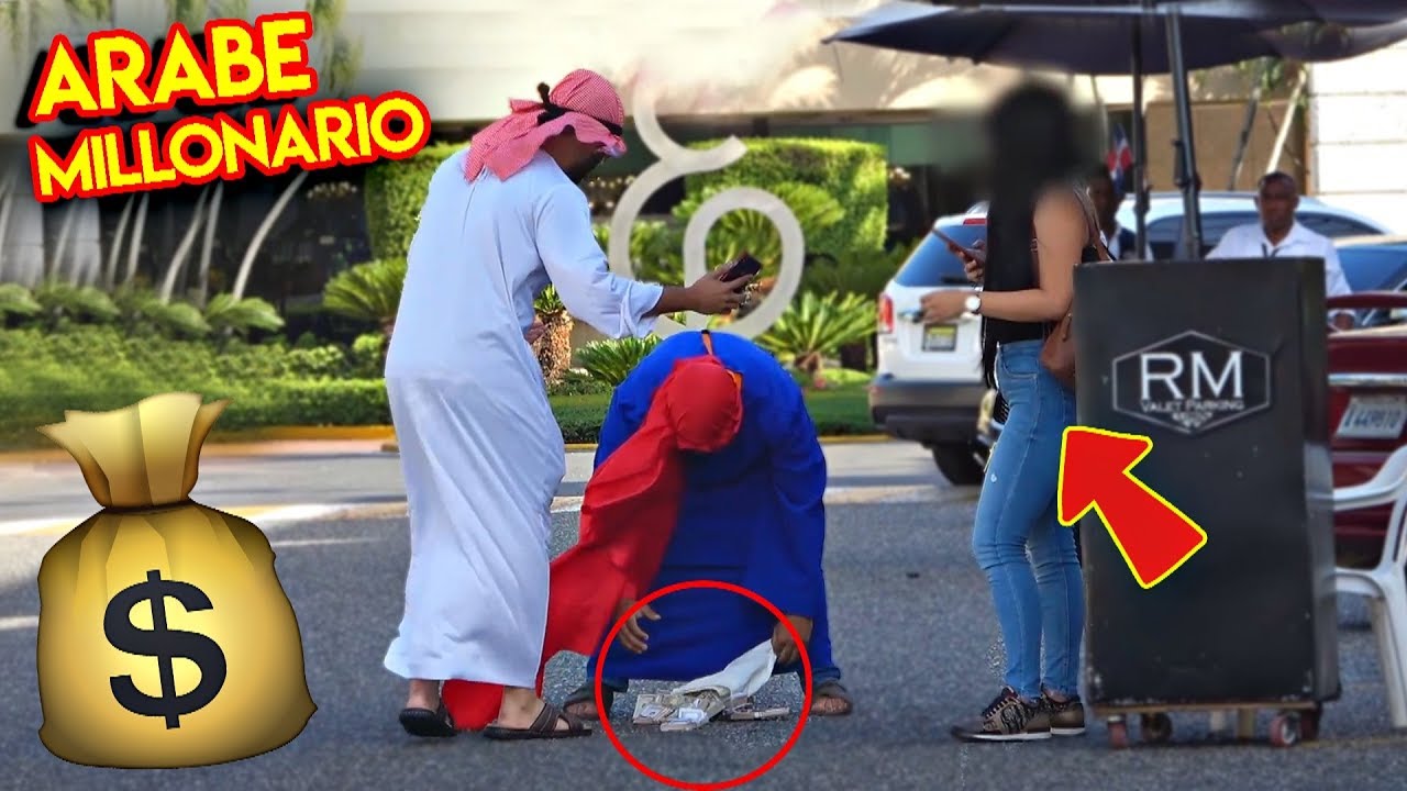 ÁRABE MILLONARIO LE DA LECCIÓN A CHICA INTERESADA!  (Gold Digger Prank)