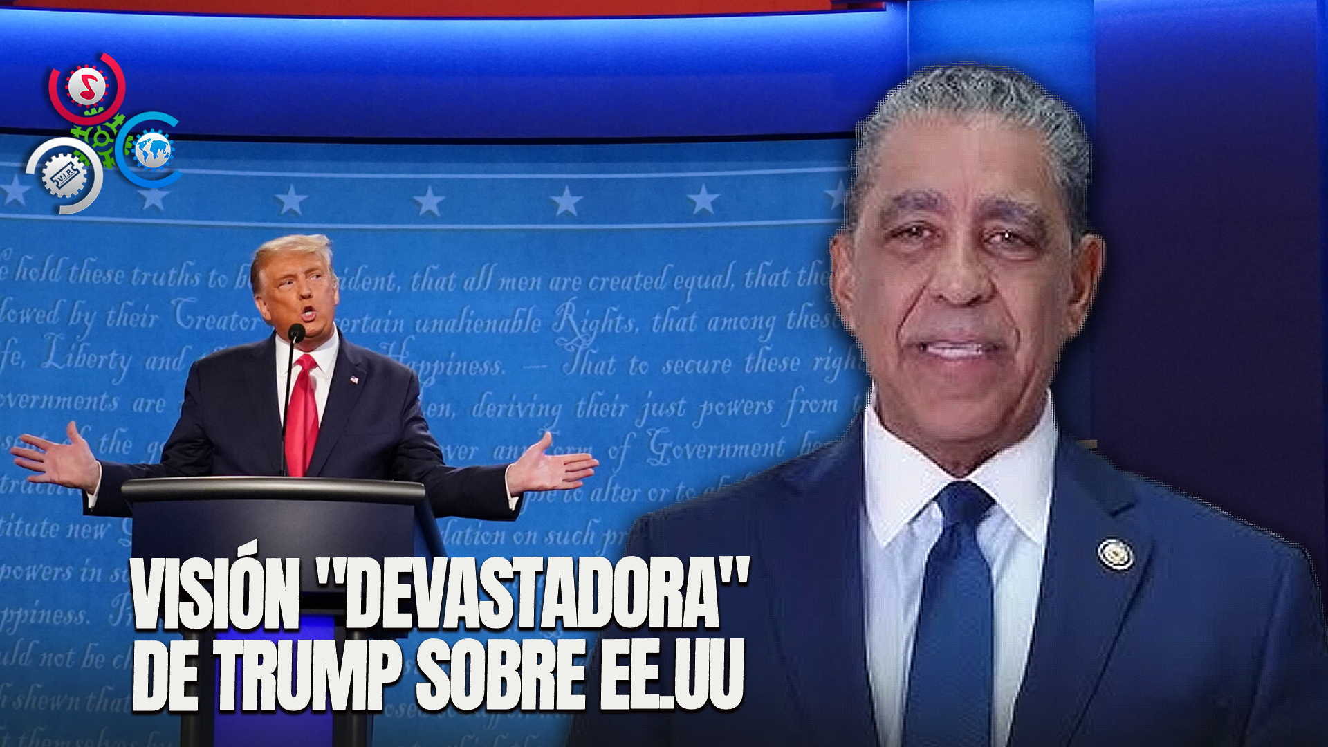 Adriano Espaillat Tilda De “devastadora” La Visión Que Trump Dio De EE.UU