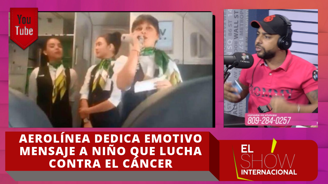 Aerolínea Dedica Emotivo Mensaje A Niño Que Lucha Contra El Cáncer