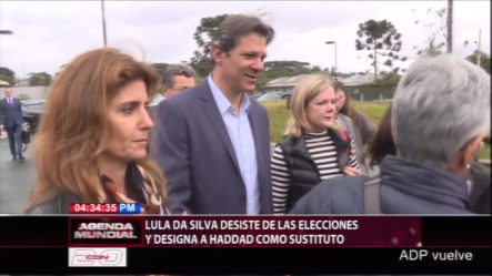 Lula Da Silva Desiste De Las Elecciones Y Designa Un Sustituto