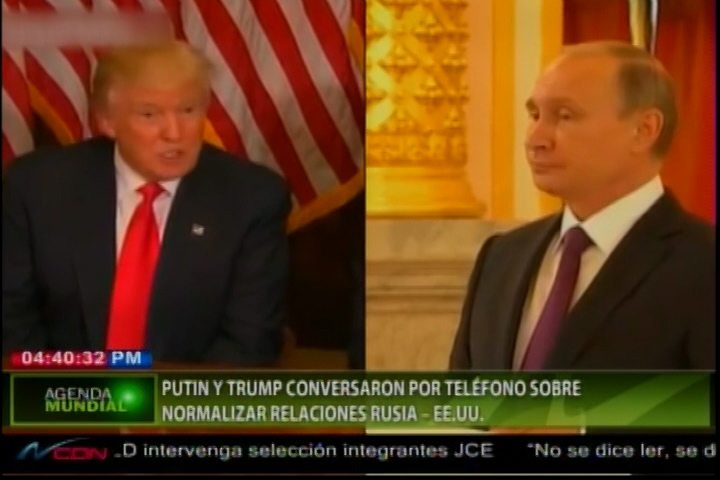 Putin Y Trump Hablaron Por Telefono Para Normalizar Las Relaciones Entre Rusia Y EE.UU