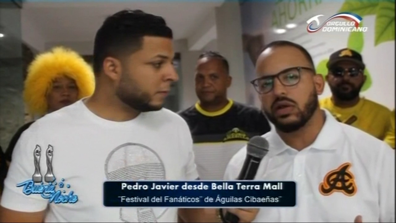 Pedro Javier Desde Bella Terra Mall Festival Del Fantástico De Aguilas Cibaeñas