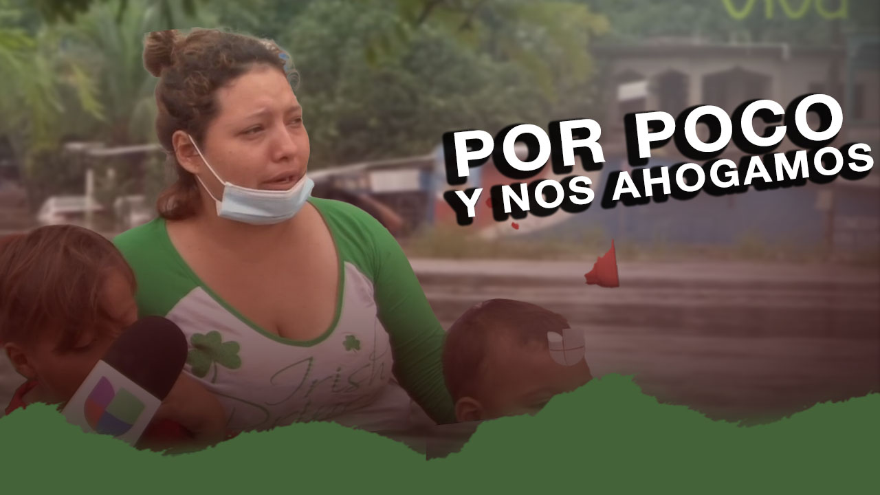 Mujer Dice Bajo Lágrimas: Por Poco Y Me Ahogo Junto A Mis Hijos Pequeños Al Inundarse Todo El Pueblo