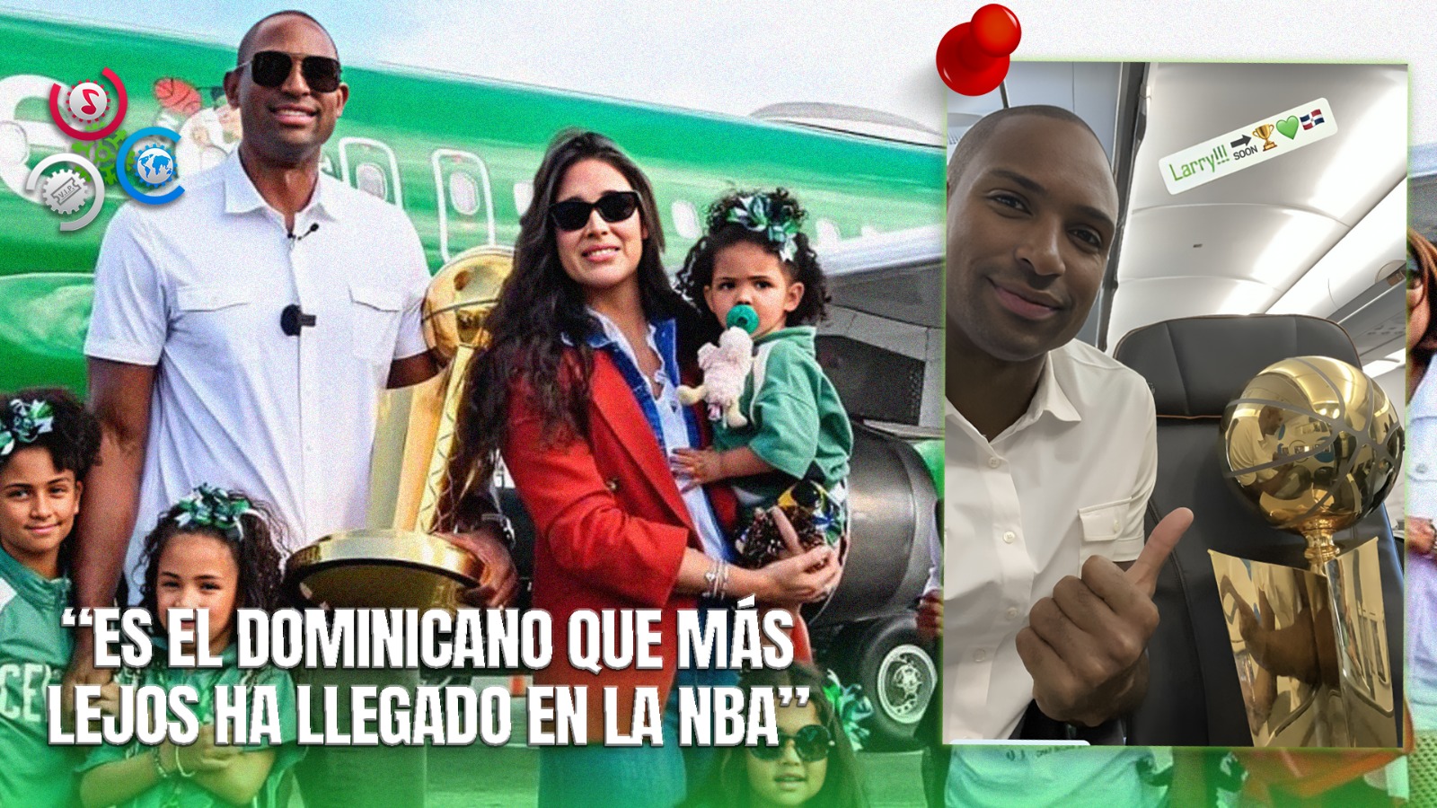 Al Horford Llegó A RD Junto A Su Familia Y El Entrenador De Los Celtics