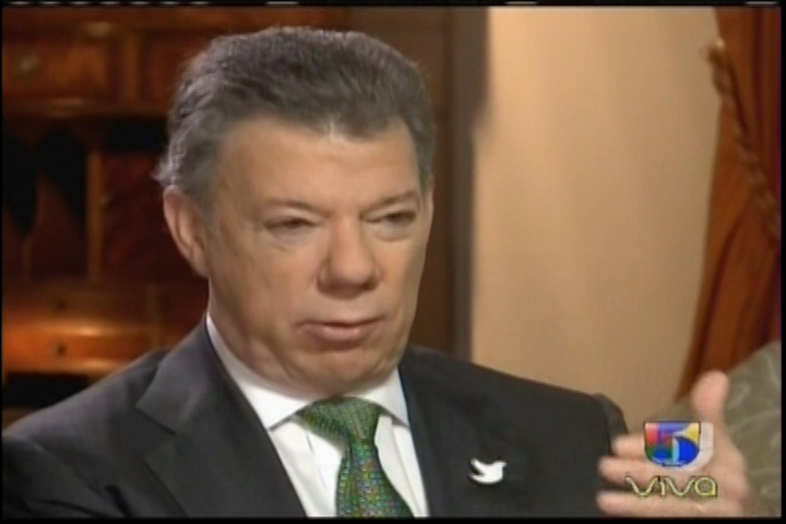 Al Punto: Entrevista Con El Presidente De Colombia Juan Manuel Santos, Nos Explica Las Razones Para Buscar La Paz Con Las FARC