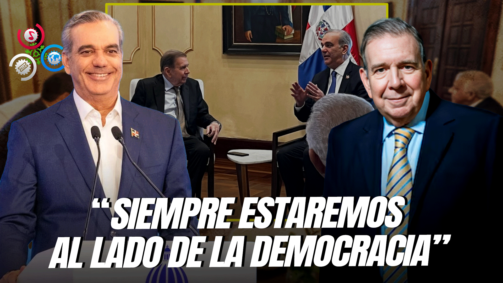 EN VIVO | Presidente Abinader Se Reúne Con Edmundo González Urrutia