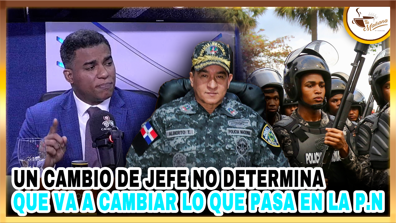 Alberto Sandoval – Un Cambio De Jefe No Determina Que Va A Cambiar Lo Que Pasa En La P.N | Tu Mañana By Cachicha