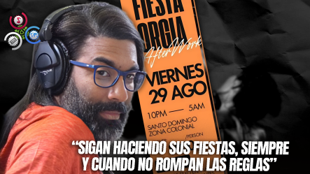 Alberto Vargas: “Las Fiestas U Orgías Serán En Villas Y La Ubicación Se Dará Tras El Pago”
