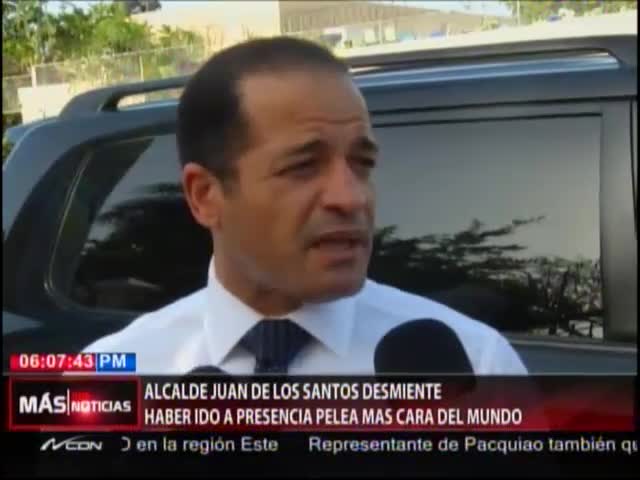 Alcalde De Santo Domingo Este Desmiente Que Estuviera En La Pelea Y Afirma Alteración De Fotografía #Video