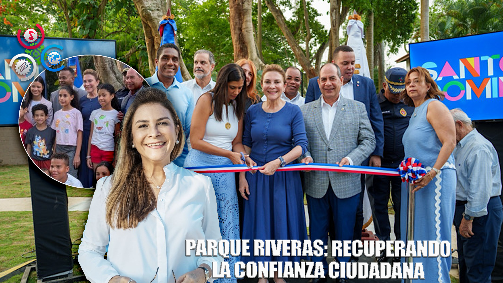 Carolina Mejía Entrega Remozado Parque Riveras De Las Palmas