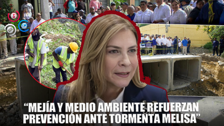 Alcaldesa Del DN Y Ministro De Medio Ambiente Realizan Recorrido Por La Cañada Las 800 En Los Ríos