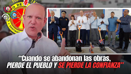 Alcaldía De Santiago Reanuda Trabajos Con Segundo Picazo De La Central De Bomberos