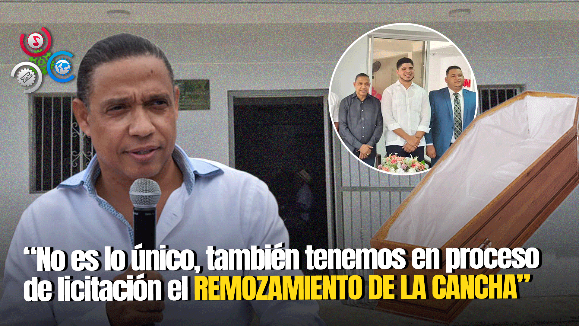 Alcaldía De SFM Entrega Remozamiento De Funeraria