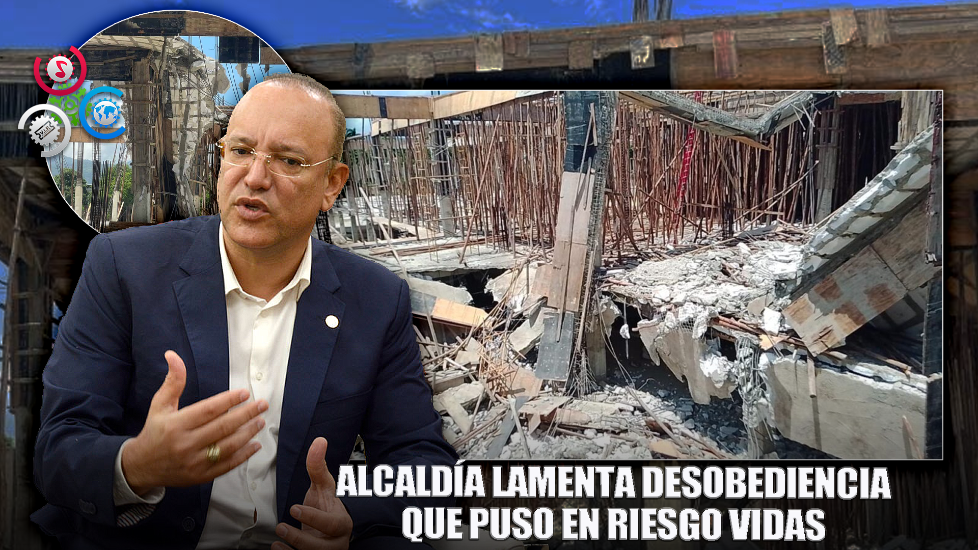 Alcaldía De Santiago Afirma Había Paralizado Obra Que Colapsó