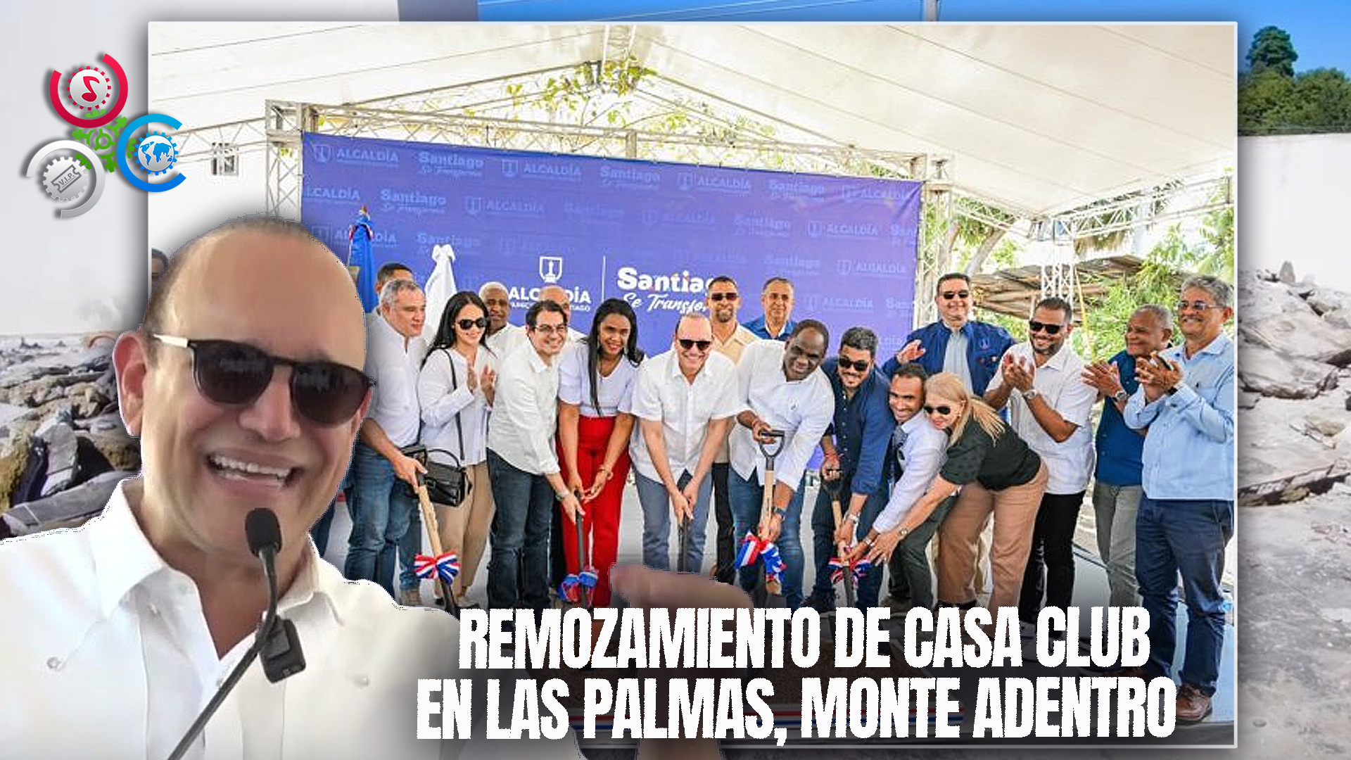 Alcaldía De Santiago Inicia Remozamiento De Casa Club