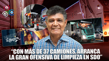 Alcaldía De Santo Domingo Oeste Y Eco5RD Lanzan “La Ruta De La Limpieza Navideña”