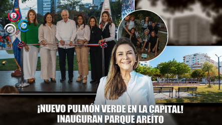 Alcaldía Del DN Inaugura Parque Areíto En Los Cacicazgos