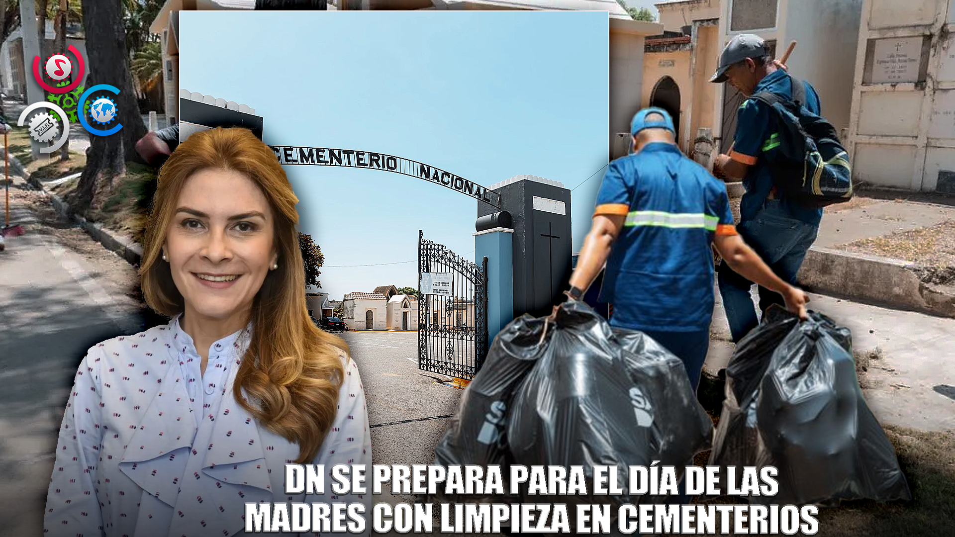 Alcaldía Del DN Reacondiciona Cementerios