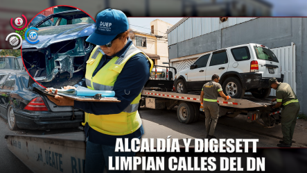 Alcaldía Y Digesett Retiran Chatarra Y Vehículos Mal Estacionados