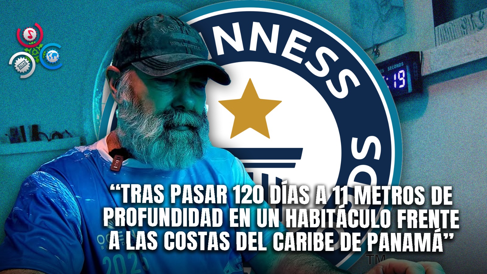 Alemán Rompe Récord Guinness Tras Pasar 120 Días Bajo El Agua En Panamá