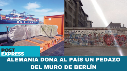 Alemania Dona Al País Un Pedazo Del Muro De Berlín
