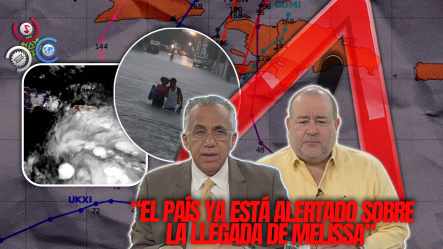 Alertan Sobre La Llegada De Melissa Al País: “Preparemonos Para Un Par De Días De Lluvia”