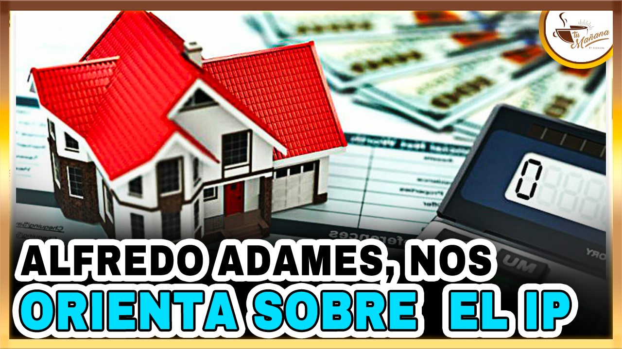 Alfredo Adames  Nos Orienta Sobre  EL IP | Tu Mañana By Cachicha